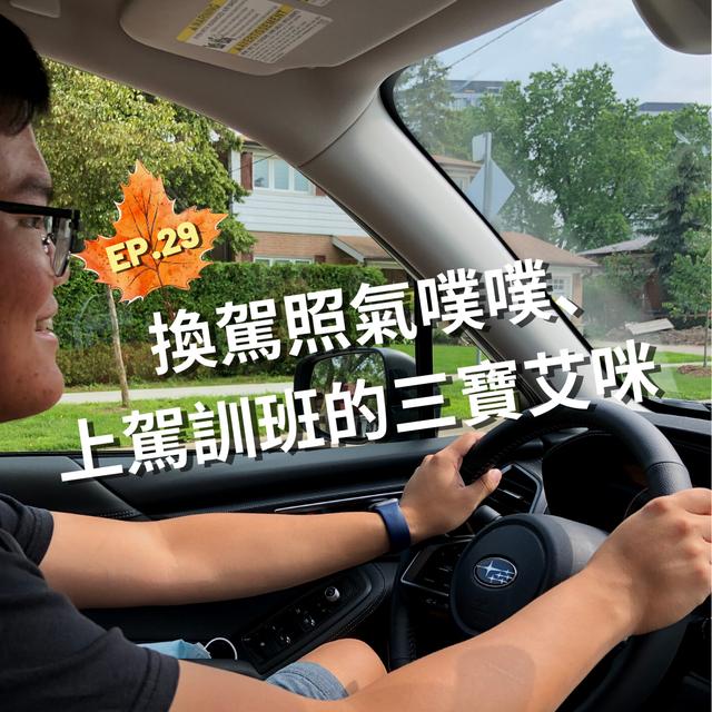 EP.29｜ 換駕照氣噗噗、上駕訓班的三寶艾咪＃艾咪底加 - podcast episode cover