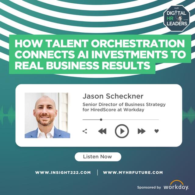 How Talent Orchestration Connects AI Investments to Real Business Results (an Interview with Jason Scheckner) - podcast episode cover