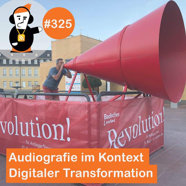 Blick 325 auf Audiografie im Kontext digitaler Transformationsprozesse - podcast episode cover
