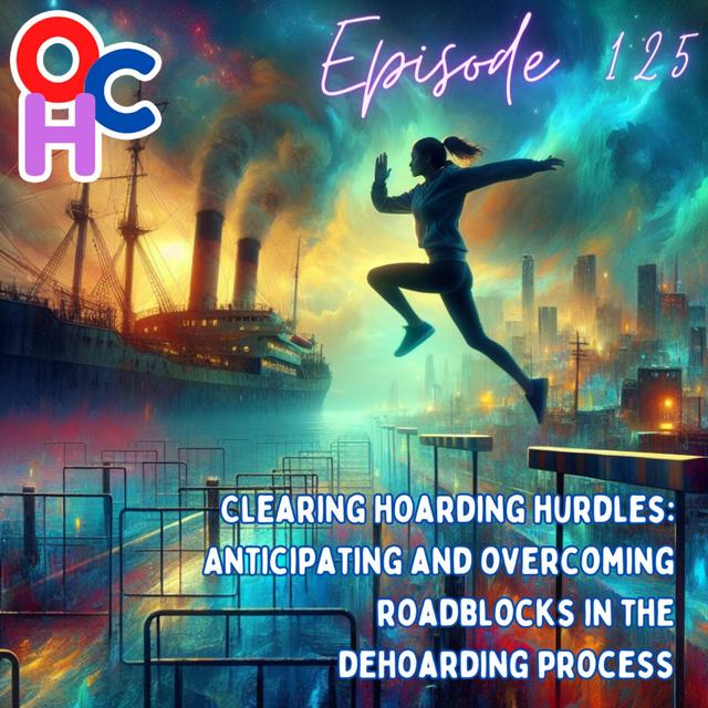 #125 Clearing hoarding hurdles: Anticipating and overcoming roadblocks in the dehoarding process - podcast episode cover