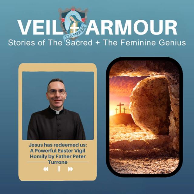 35. What is an Easter Vigil? How did Jesus save us? How did Jesus fulfill the Law and the Old Testament? Anniversary of Tammy Peterson's Confirmation and Holy Communion - podcast episode cover