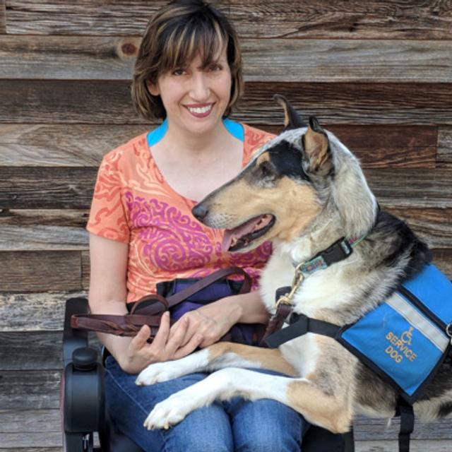 Chat and Chuckle with Veronica Sanchez of Cooperative Paws Service Dog Education - podcast episode cover