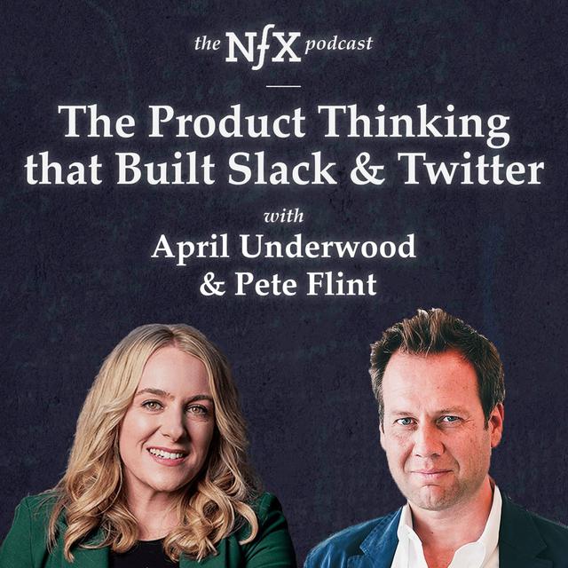 April Underwood shares the Product Thinking That Built Slack & Twitter - podcast episode cover