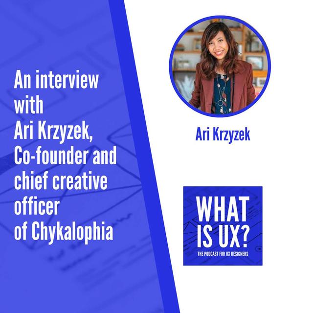 S6E3 An interview with Ari Krzyzek, Co-founder and chief creative officer of Chykalophia - podcast episode cover