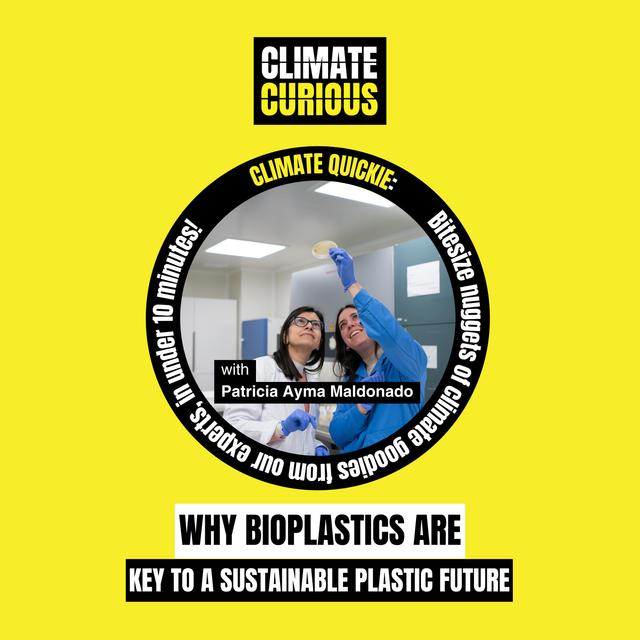 Why bioplastics are key to a sustainable plastic future - podcast episode cover