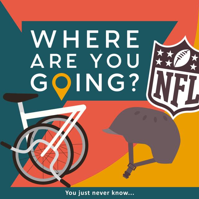 NFL, Bromptons Bikes and some hi-vis - podcast episode cover