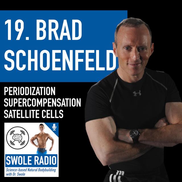 19. Dr. Brad Schoenfeld: Periodization, Supercompensation, Satellite Cells, Metabolic Training - podcast episode cover