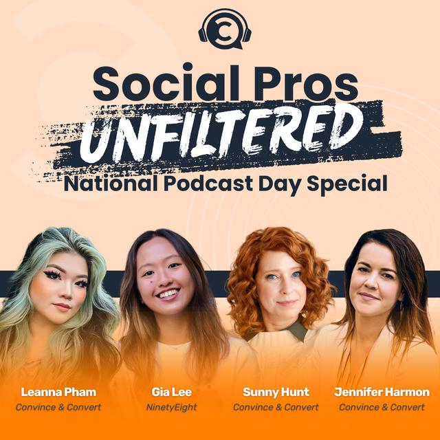 Social Pros Unfiltered: National Podcast Day Special - podcast episode cover