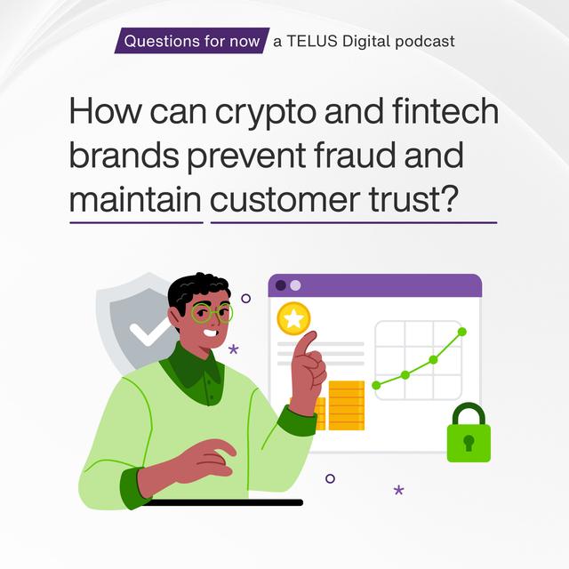 How can crypto and fintech brands prevent fraud and maintain customer trust? (feat. Amanda Wick) - podcast episode cover