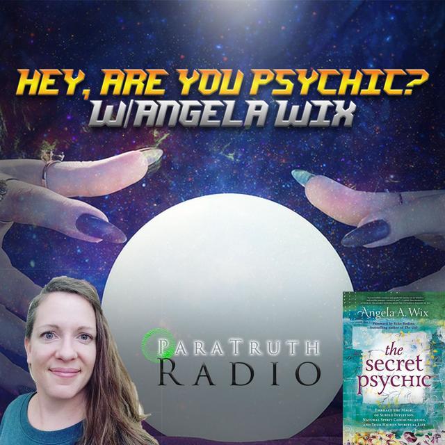 Hey, Are You Psychic? w/Angela Wix - podcast episode cover