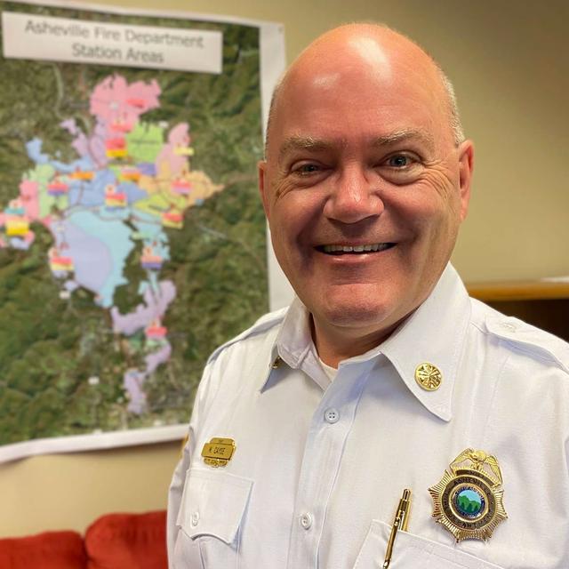Passing the Torch | New Asheville Fire Chief Michael Cayse - podcast episode cover