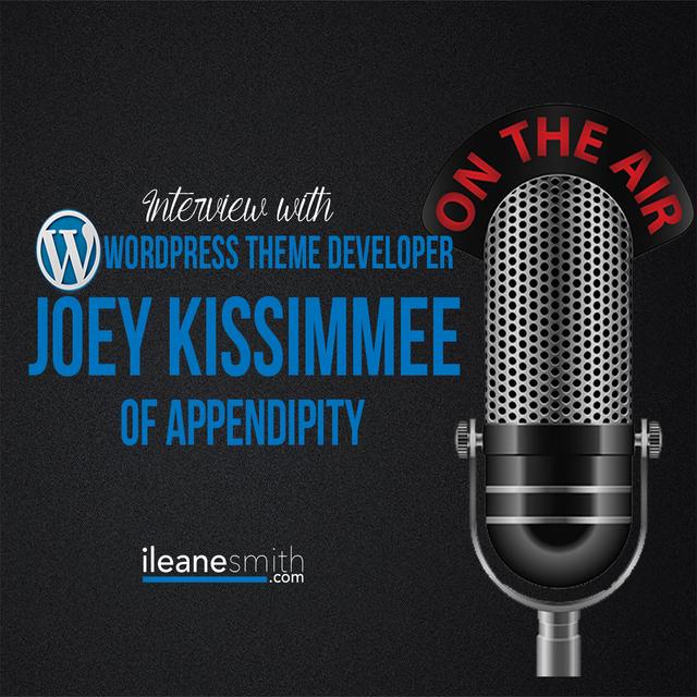 Interview with Joey Kissimmee of Appendipity Themes - podcast episode cover