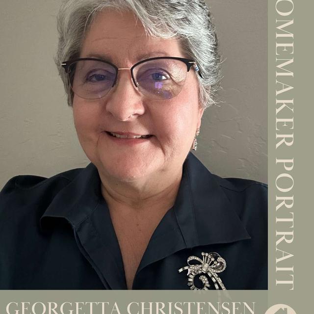 Homemaker Portrait | Georgetta Christensen - podcast episode cover