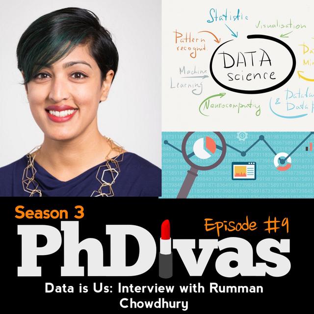 S03E09 | Data is Us: Interview with Rumman Chowdhury - podcast episode cover