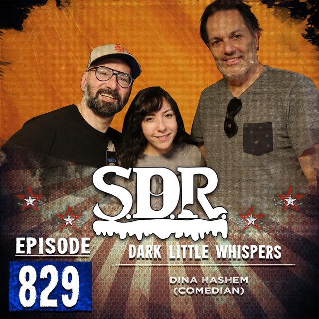 Dina Hashem (Comedian) - Dark Little Whispers - podcast episode cover