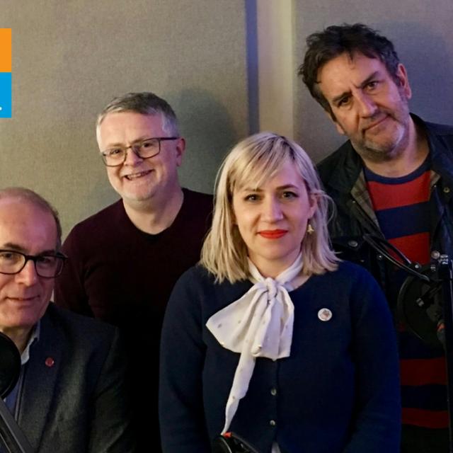144: Terry Hall and David Quantick on Ricky Gervais’s After Life, Dave, Derry Girls and more - podcast episode cover