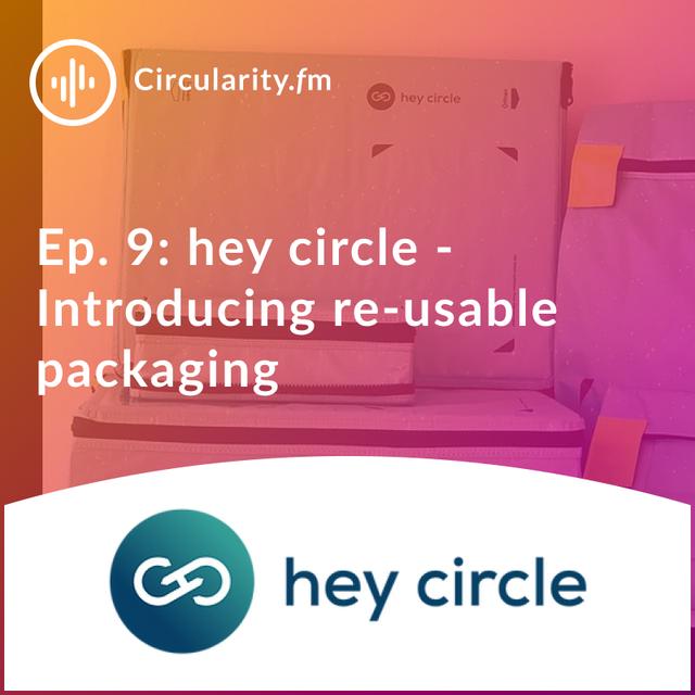 (9) hey circle: Introducing re-usable packaging - podcast episode cover