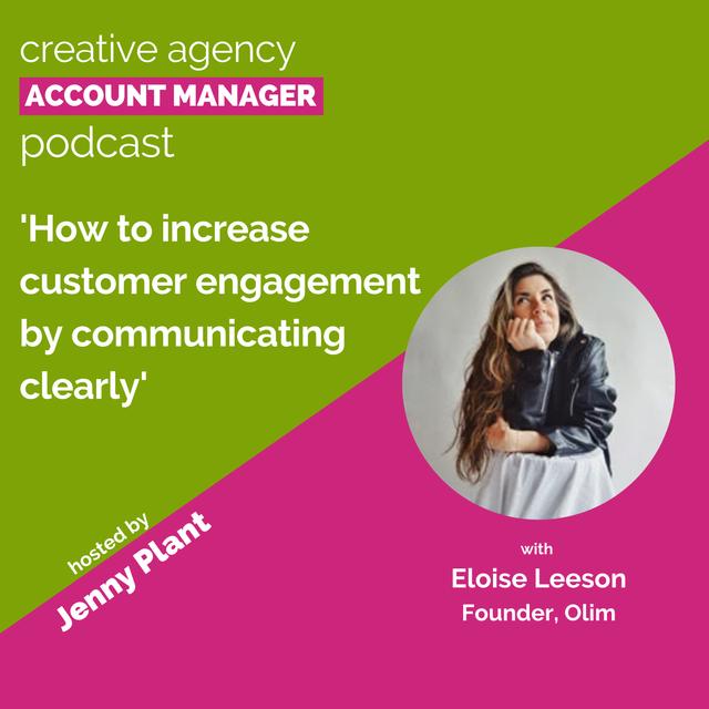 How to increase customer engagement by communicating clearly, with linguist Eloise Leeson - podcast episode cover