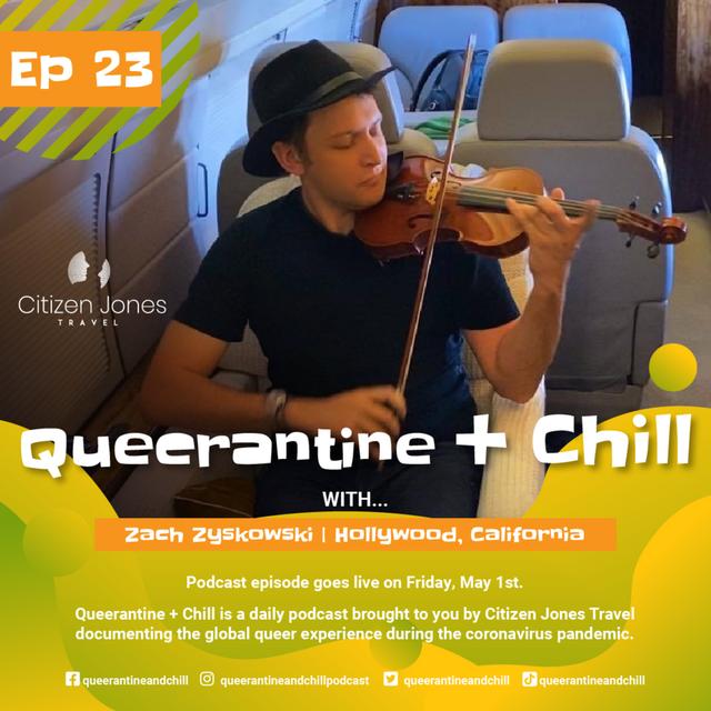 Hollywood producer/Violinist Zach Zyskowski in Hollywood, California - podcast episode cover