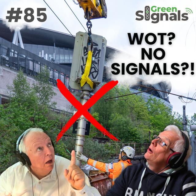 85. A railway with no signals?! First commuter line runs on digital signals alone - podcast episode cover