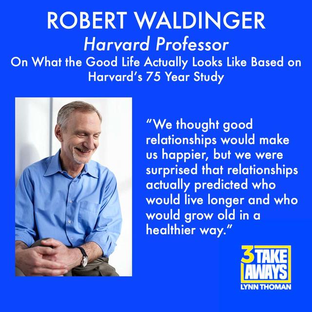 What the Good Life Actually Looks Like Based on Harvard’s 75 Year Study with the Director of the Study, Robert Waldinger (#20) - podcast episode cover