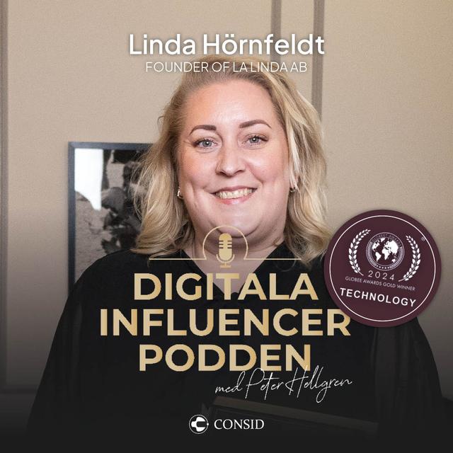 287. Influencerns verktygslåda: hur du lyckas online | Linda Hörnfeldt, ceo & founder of La Linda AB | entreprenörskap - podcast episode cover