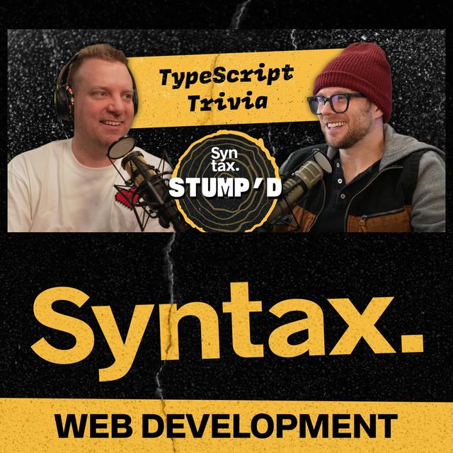 741: TypeScript Interview Questions -  STUMP’d - podcast episode cover