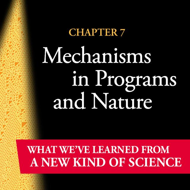 What We've Learned from NKS Chapter 7: Mechanisms in Programs and Nature - podcast episode cover