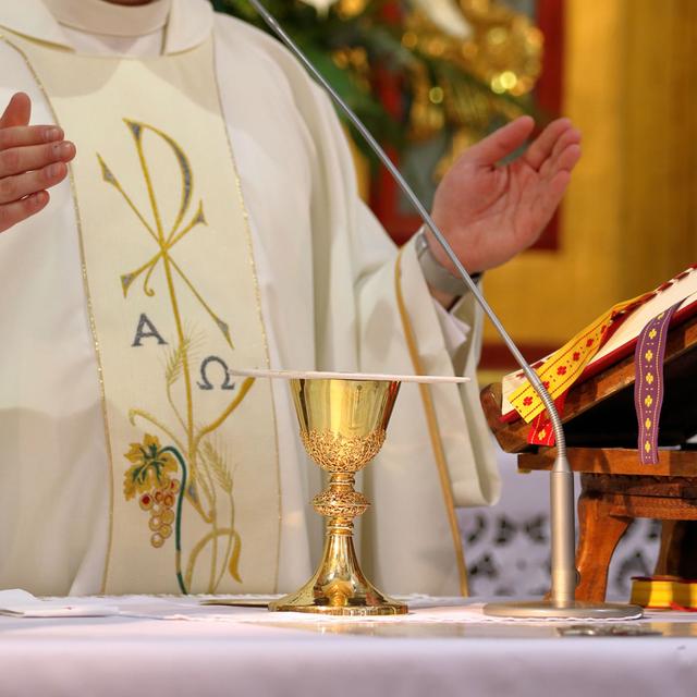 #12253 Is the Mass a Sacrifice? Understanding the Eucharist and Mary’s Assumption - Karlo Broussard - podcast episode cover