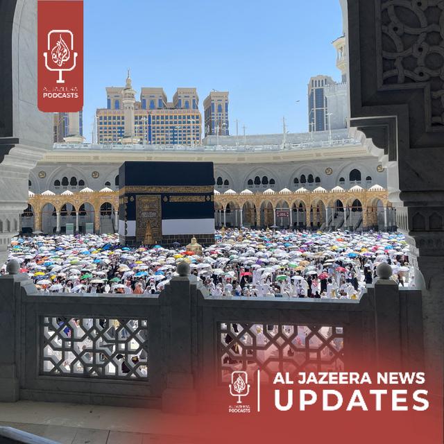At least 80 trapped in Gaza bombing,  Muslims perform Hajj pilgrimage - podcast episode cover