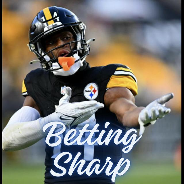 Betting Sharp - NFL Division Odds & Player Props (Pickens, Collins, Kincaid & more) - podcast episode cover