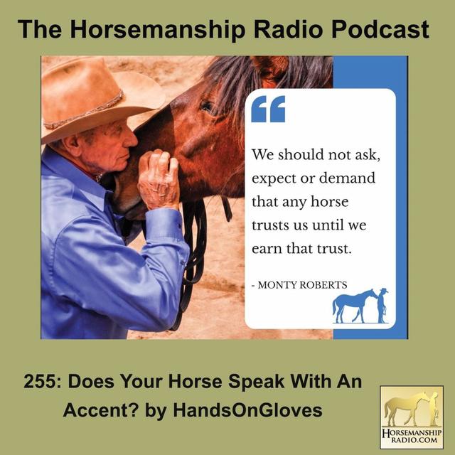 255: Does Your Horse Speak With An Accent? by HandsOnGloves - podcast episode cover
