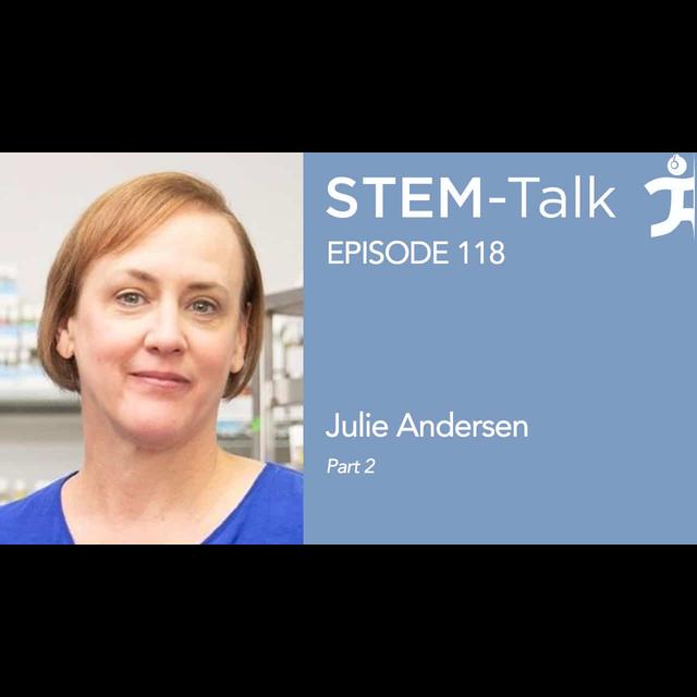 Episode 118: Julie Andersen talks about urolithin-A’s potential to prevent and treat neurodegenerative diseases - podcast episode cover