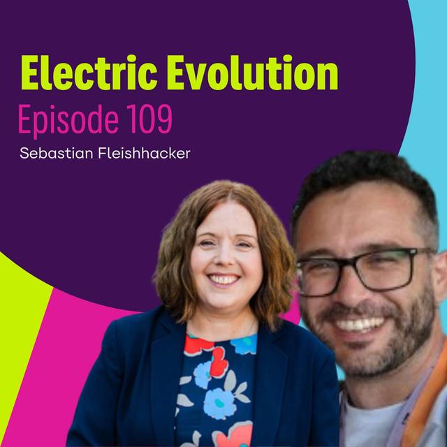 Episode 109: Liz Allan and Sebastian Fleischhacker - Breaking Down EV Roaming: How Spirii is Shaping the Future of Charging - podcast episode cover