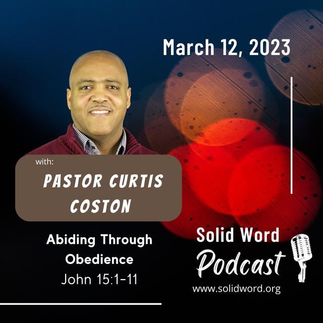 Abiding Through Obedience - podcast episode cover
