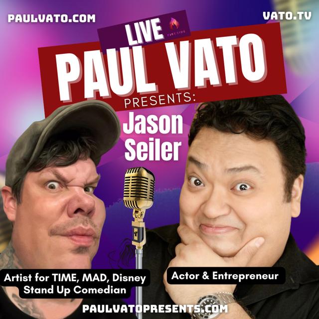Exploring Art, Laughter and Resilience with Illustrator, Jason Seiler! - podcast episode cover