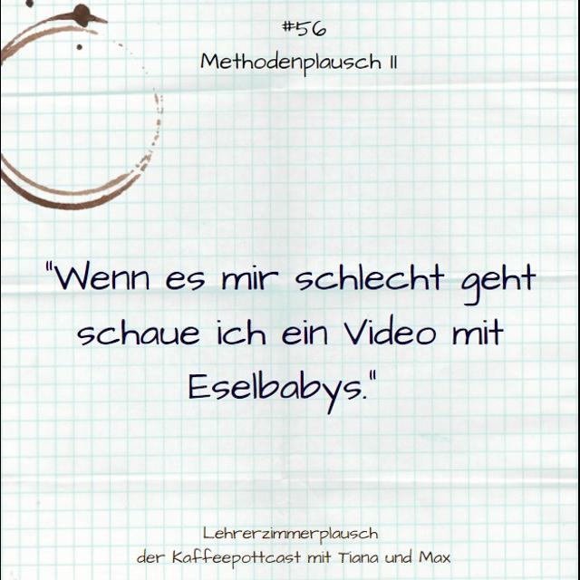 #56 Methodenplausch II - podcast episode cover