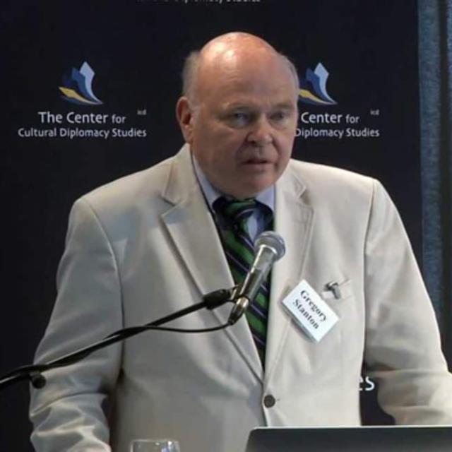Genocide Prevention, A Talk with Dr. Gregory H. Stanton - podcast episode cover