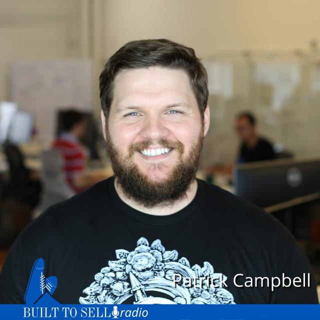 Ep 355 Bootstrapping to a $200 Million Exit - With ProfitWell Founder, Patrick Campbell - podcast episode cover