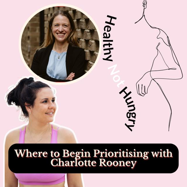 Where to Begin Prioritising with Charlotte Rooney - podcast episode cover