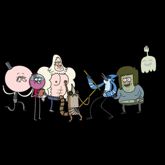 Regular Show Main Characters - podcast episode cover