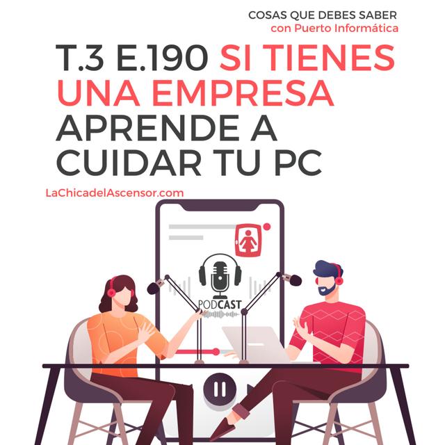 190 - Cómo cuidar tu pc si tienes una empresa - podcast episode cover