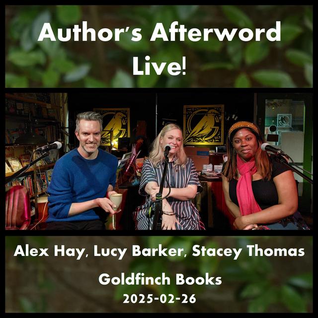 Live 01: Alex Hay, Lucy Barker, Stacey Thomas - podcast episode cover