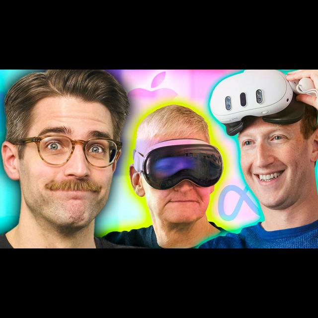 Meta Mimics Apple, AI Roundup, Big Phone Reveals, + More! - podcast episode cover