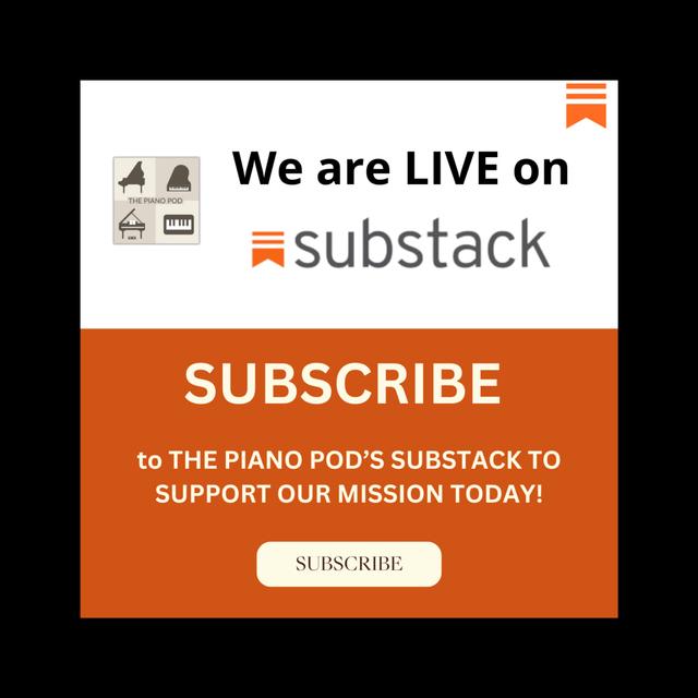 The Piano Pod is Now on Substack! - podcast episode cover