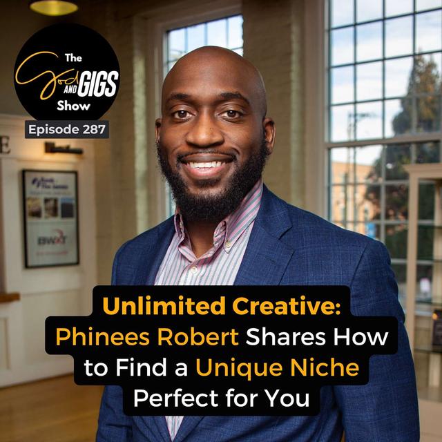 Unlimited Creative: Phinees Robert Shares How to Find a Unique Niche Perfect for You - podcast episode cover