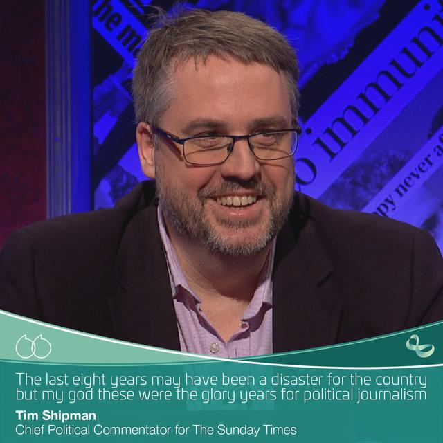 Tim Shipman on the Glory Days of Political Journalism - podcast episode cover