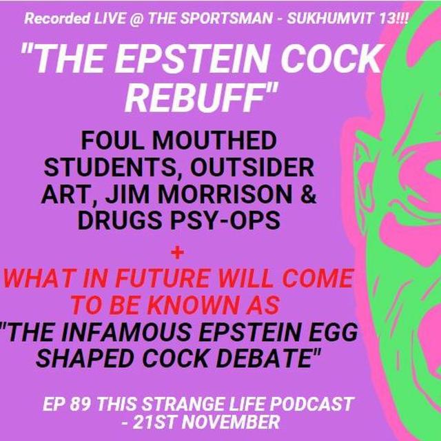 THE EPISODE WITH THE INFAMOUS EPSTEIN EGG SHAPED C@CK DEBATE - podcast episode cover