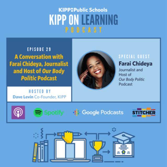 A Conversation with Farai Chideya, Journalist and Host of Our Body Politic Podcast - podcast episode cover