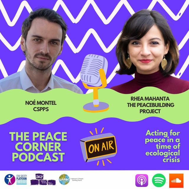 Acting for peace in a time of ecological crisis (S07 E11) - podcast episode cover